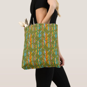 MCM Stripes Tote Bag