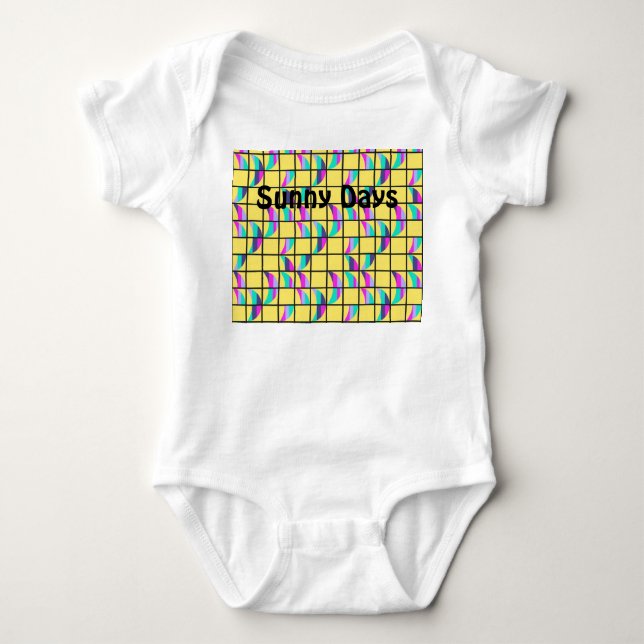 MCM Tic-Tac-Toe  Baby Bodysuit (Front)