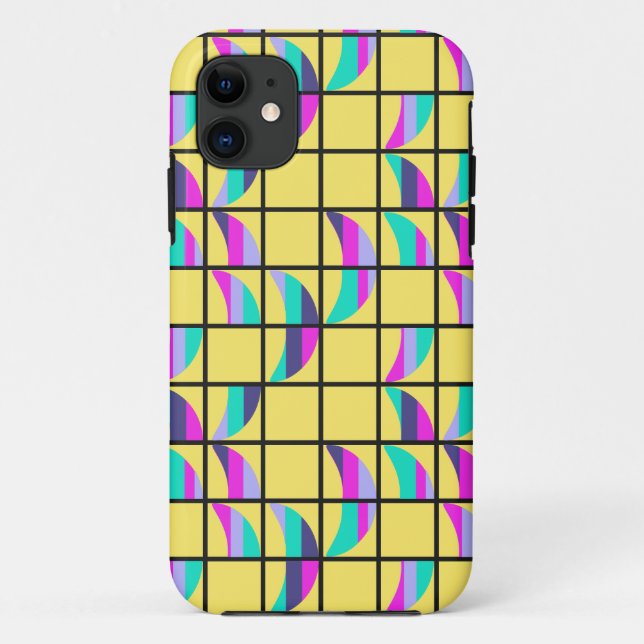 MCM Tic-Tac-Toe  Case-Mate iPhone Case (Back)