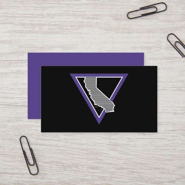 mcm triangle california business card (Front/Back In Situ)