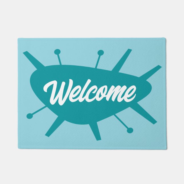 MCM WELCOME MAT - Custom Text  (Front)
