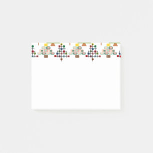 MCM Xmas Trees Post-it Notes