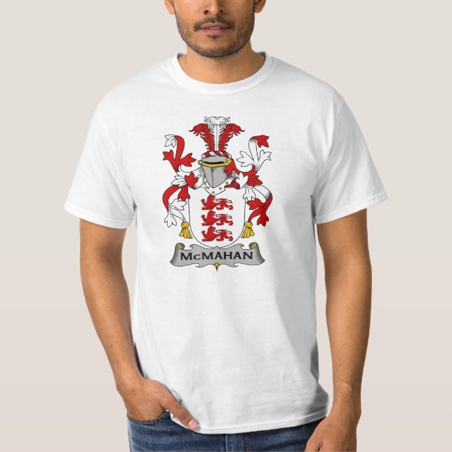 McMahan Family Crest T-Shirt (Front)