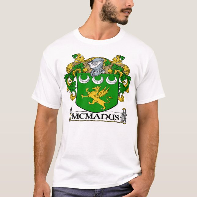 McManus Coat of Arms T-Shirt (Front)