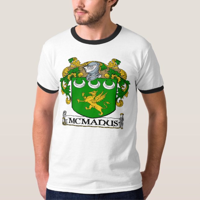 McManus Coat of Arms T-Shirt (Front)
