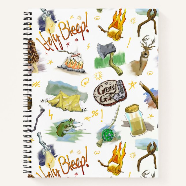 McManus Outdoor Background Notebook (Front)