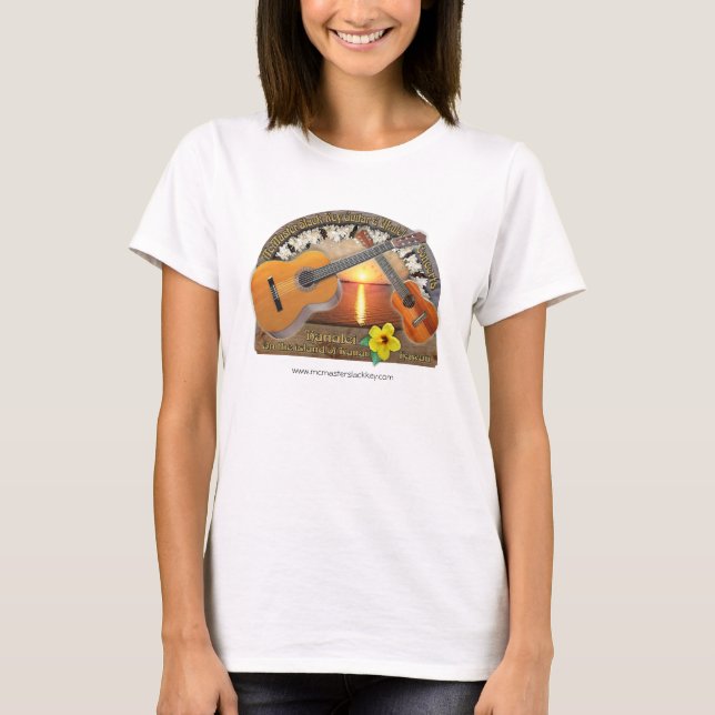 McMaster Slack Key Concerts T-Shirt (Front)