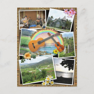 McMasters Slack Key Concerts Postcard