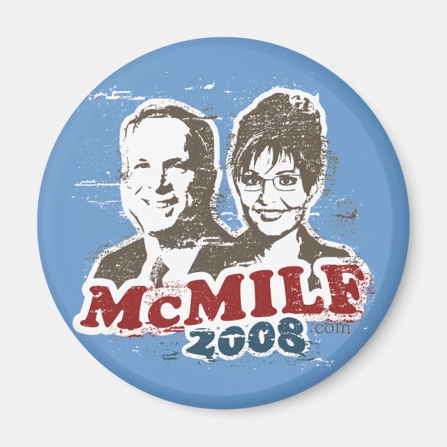 McMilf button Magnet (Front)