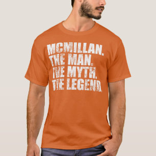 McmillanMcmillan Family name Mcmillan last Name Mc T-Shirt