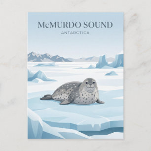 McMurdo Sound Antarctica Postcard