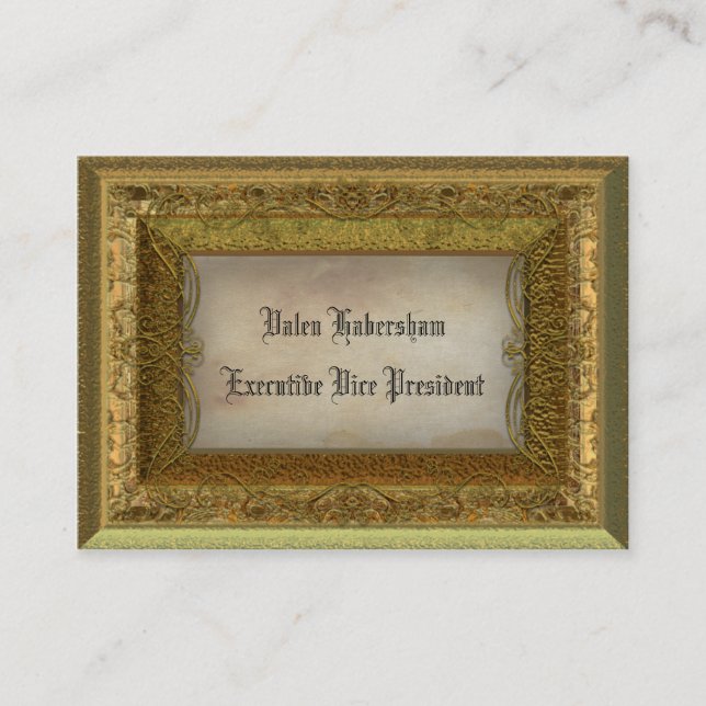 McMyles Victorian  Customisable Business Card (Front)