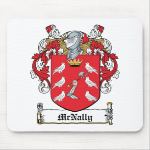 McNally Family Crest Mouse Mat