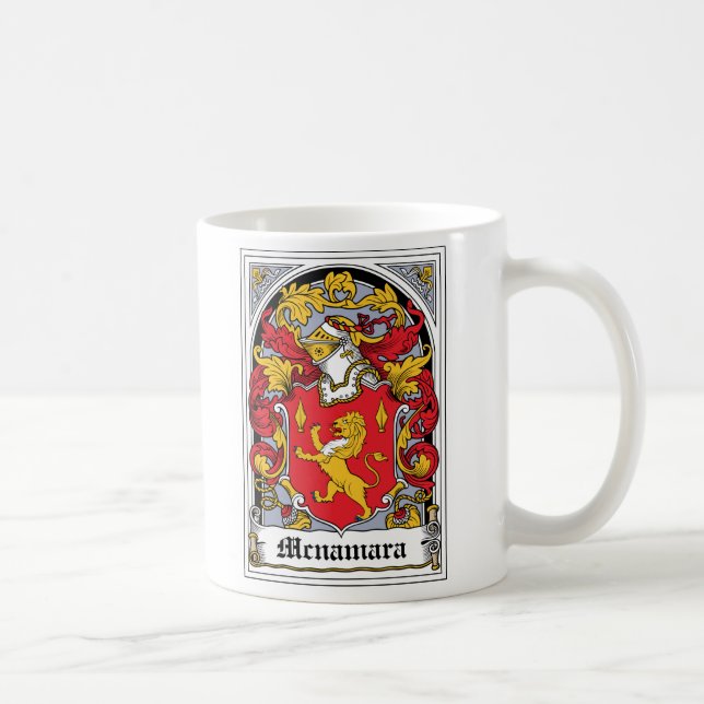 Mcnamara Family Crest Coffee Mug (Right)