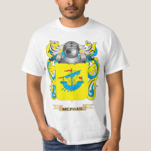 McPhail Coat of Arms (Family Crest) T-Shirt