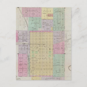 McPherson City, McPherson County, Kansas Postcard