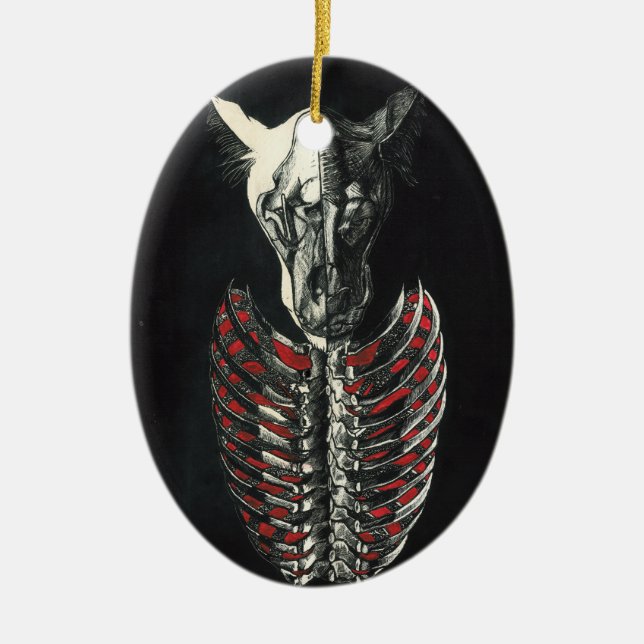 McRib Ceramic Tree Decoration (Front)