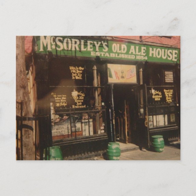 McSORLEY'S OLD ALE HOUSE Postcard (Front)