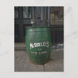 McSORLEY'S Postcard
