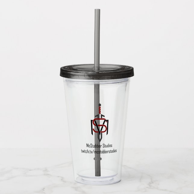 McStabber Studios Acrylic Tumbler (Front)