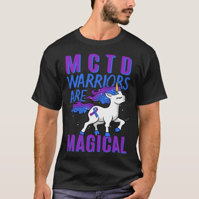 MCTD Mixed Connective Tissue Disease Unicorn   Ide T-Shirt (Front)