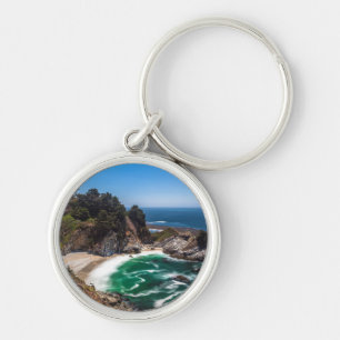 Mcway Falls in Julia Pfeiffer Burns state park Key Ring