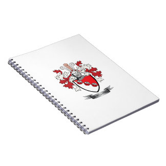 McWilliams Family Crest Coat of Arms Notebook