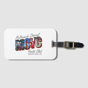 MCYC luggage tag with business card slot