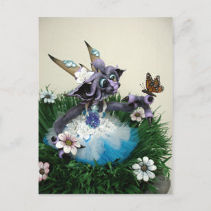 MD Alina Butterfly Dragon Postcard