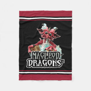 MD Baby Blocks Dragon Fleece Blanket