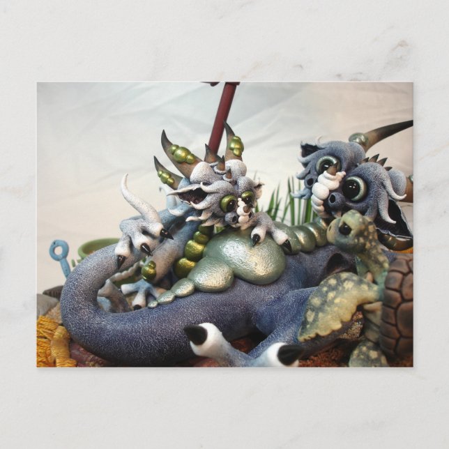 MD Beach Dragons (Closeup) Postcard (Front)