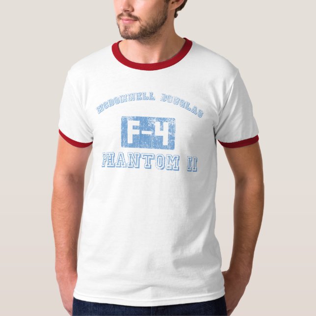 MD F-4 Phantom II - BLUE T-Shirt (Front)