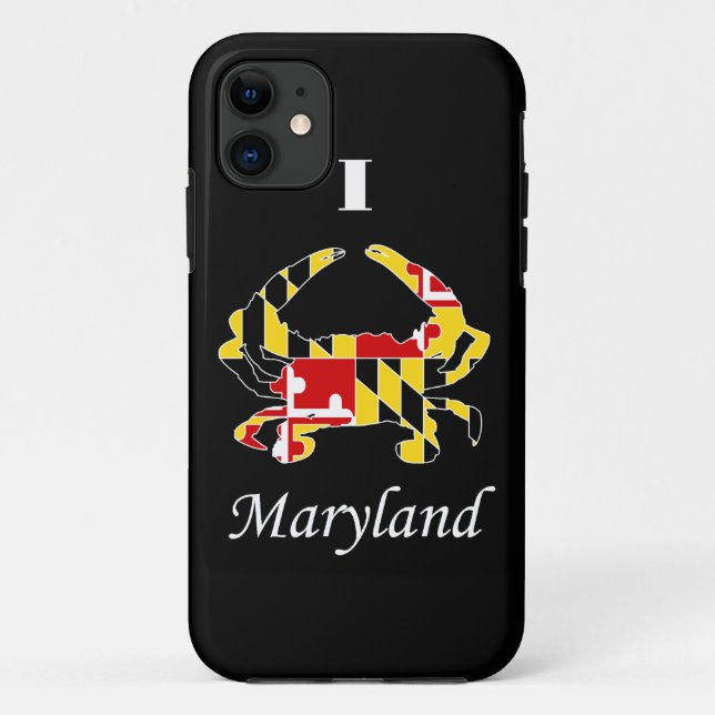 MD Flag Crab iPhone 5 Case (Back)