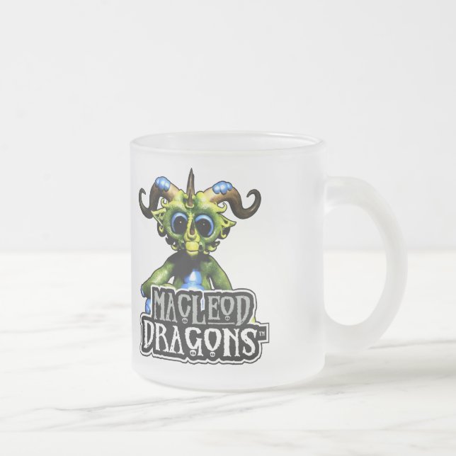 MD Green Dragon 10 oz. Frosted Mug (Right)