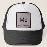 Md - Master's Degree Chemistry Element Symbol Tee