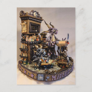 MD Merlin Dragons Postcard