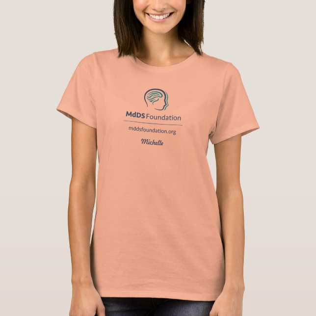 MdDS Awareness Flowy Crop Tank Top (Front)