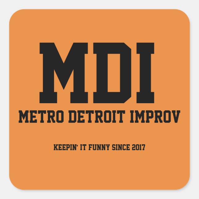 MDI Sticker (Front)