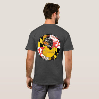 MDRiders Red Text front Logo back T-Shirt