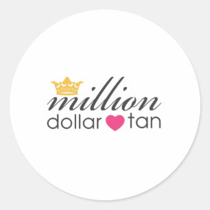 MDT small round sticker