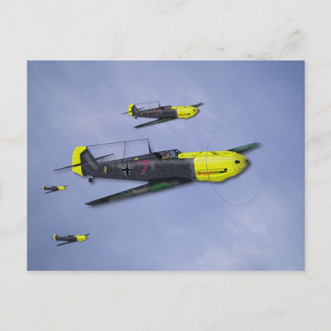 ME109E POSTCARD (Front)