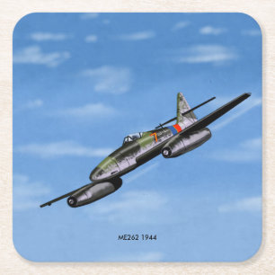 ME262 Figter 1944 paper coaster