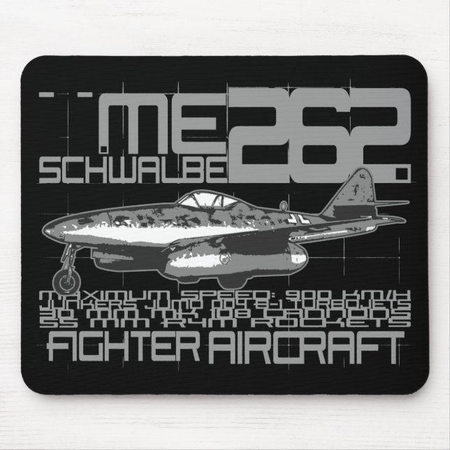 Me 262 Schwalbe Mouse Mat (Front)