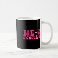 Me 2 Cancer 0 I Beat Cancer Twice Groovy Retro Sur