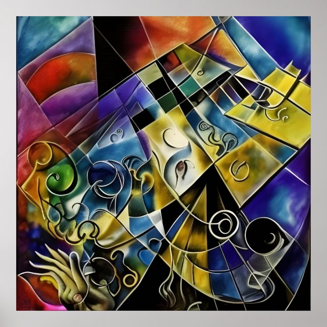 Me - AI Fantasy Digital Art Print - Modern (Front)