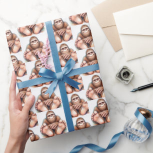 Me and My Bigfoot Wrapping Paper
