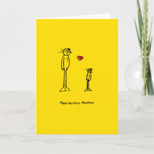 Me and my mommy card