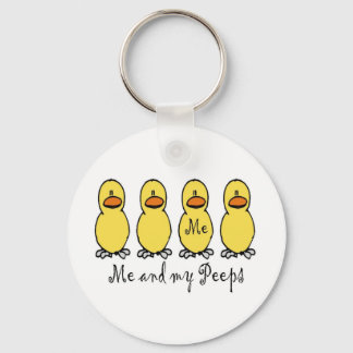Me and My Peeps Key Ring