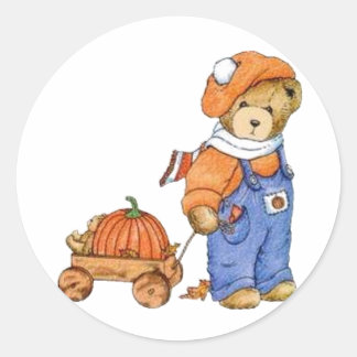 Me and My Wagon Classic Round Sticker