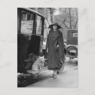 Me and My Westie, 1920s Postcard